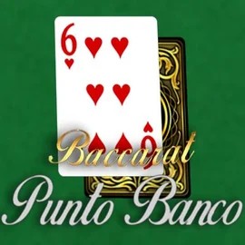 Baccarat - Punto Banco slot logo by Red Tiger Gaming at Slotrush Casino