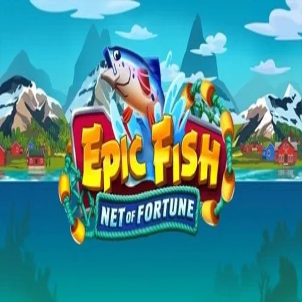 Epic Fish Net of Fortune slot logo by Quickspin at Slotrush CasinoEpic Fish Net of Fortune