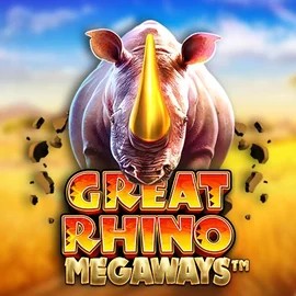 Great Rhino Megaways game by Pragmatic Play – logo hosted on Slotrush Casino