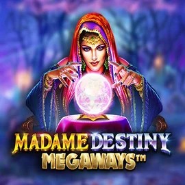 Enjoy Madame Destiny Megaways by Pragmatic Play – logo hosted on slotrushh.nl
