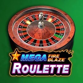 Official Table Games logo: Mega Fire Blaze Roulette by Playtech at Slotrush Casino