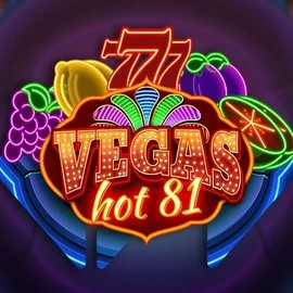 Vegas Hot 81 by Wazdan, showcased at slotrushh.nl – game logo